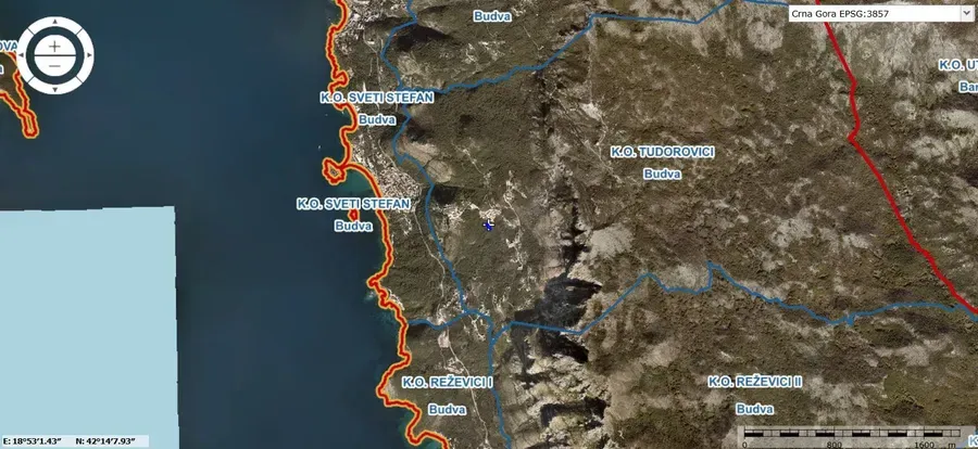Prodaja, plac, 7700m², Tudorovići, Budva