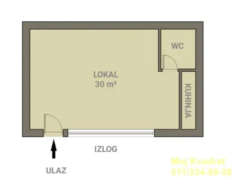 Sale, office space, 30m², Novi Beograd Sve Podlokacije, Beograd - image 4