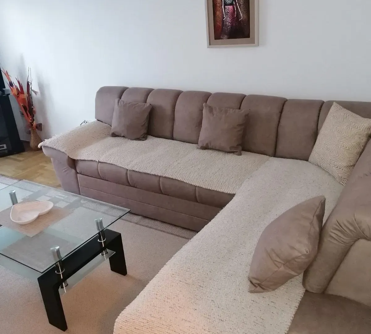 Rent, one bedroom apartment, 50m², Momišići, Podgorica