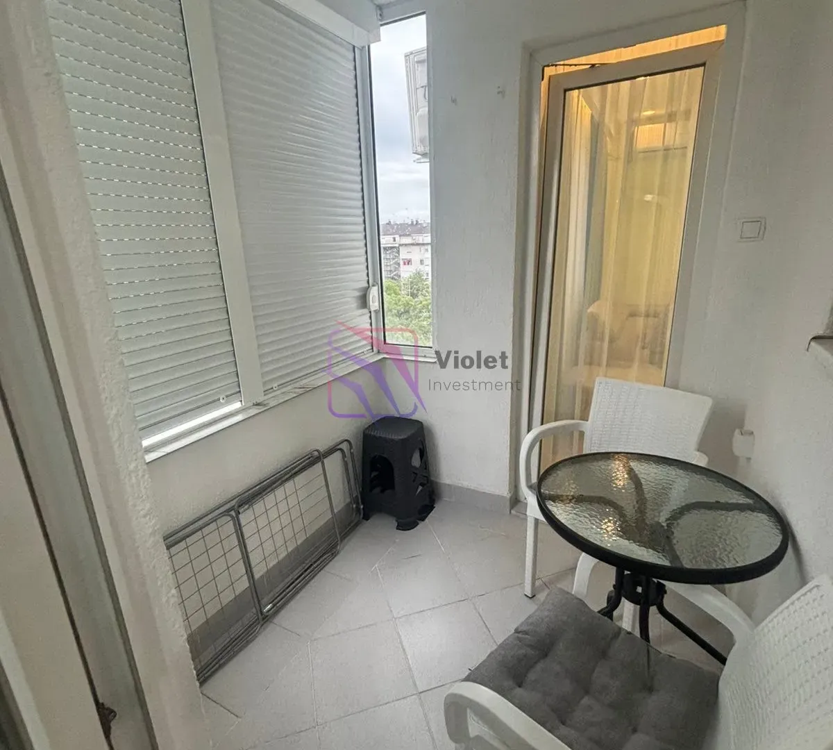 Rent, one bedroom apartment, 43m², Stari Aerodrom, Podgorica