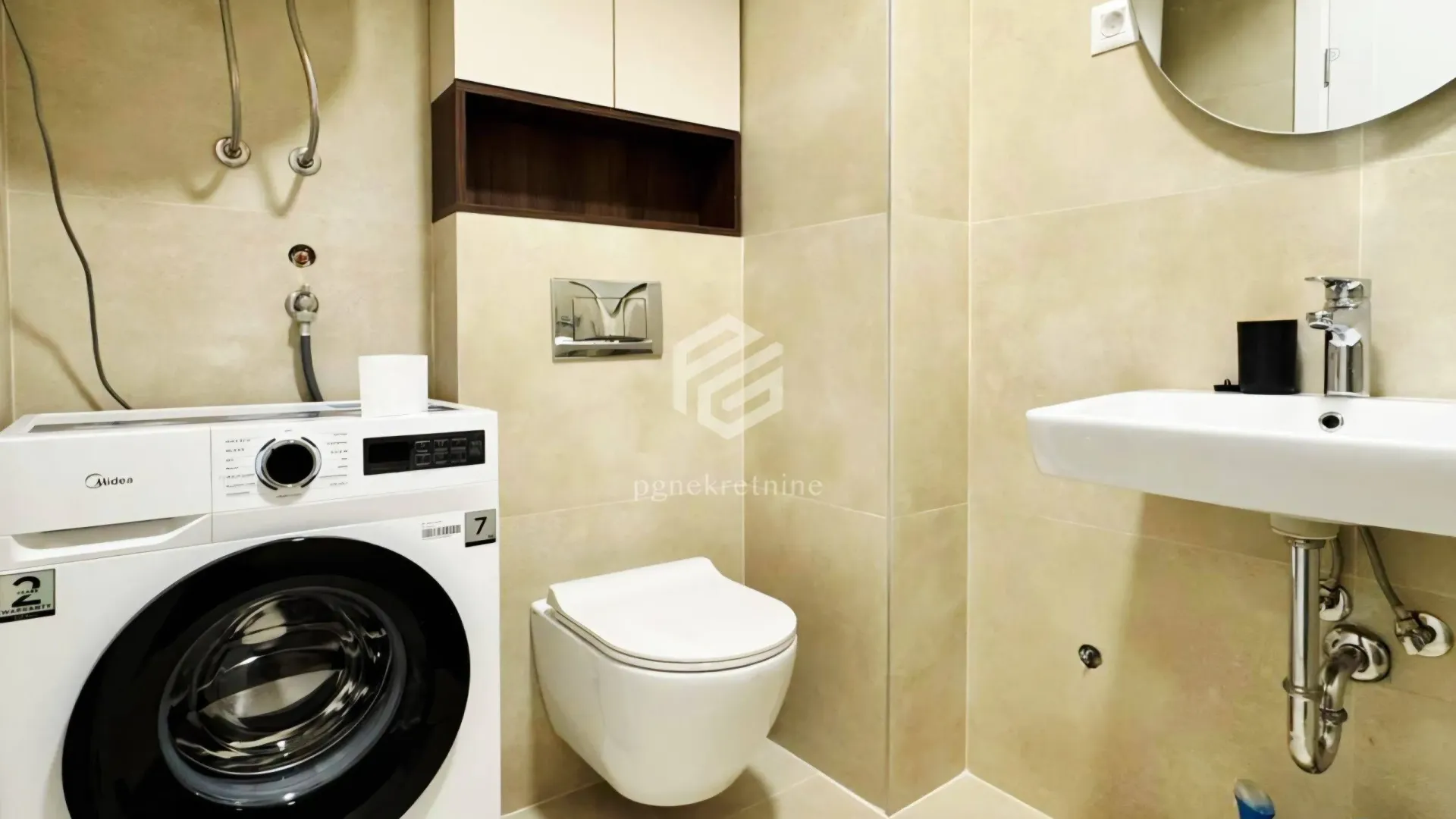 Rent, one bedroom apartment, 46m², Zabjelo, Podgorica