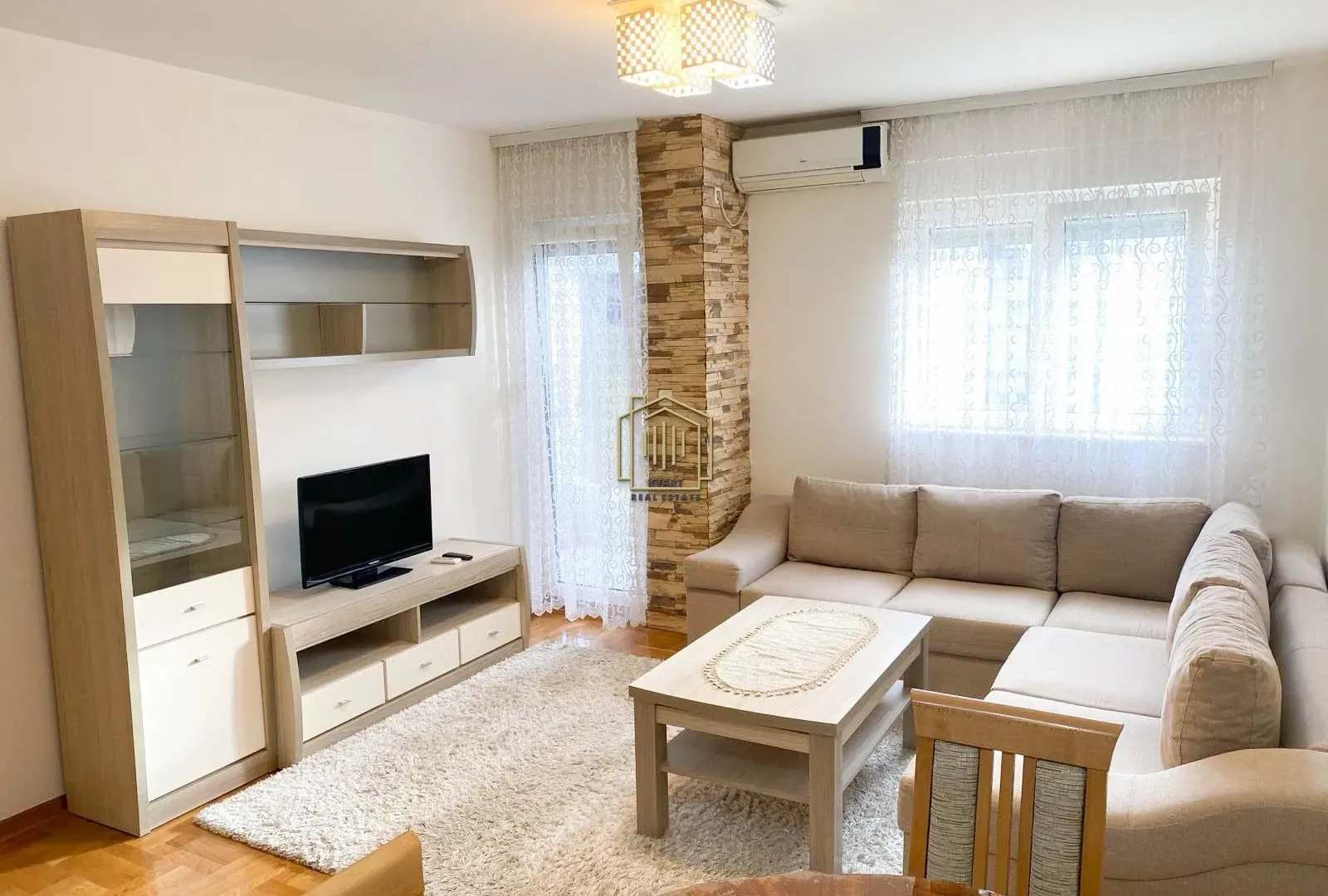 Rent, one bedroom apartment, 45m², Stari Aerodrom, Podgorica