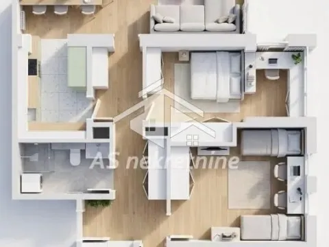 Izdavanje, četvorosoban stan, 76m², Stari Grad, Beograd - image 19