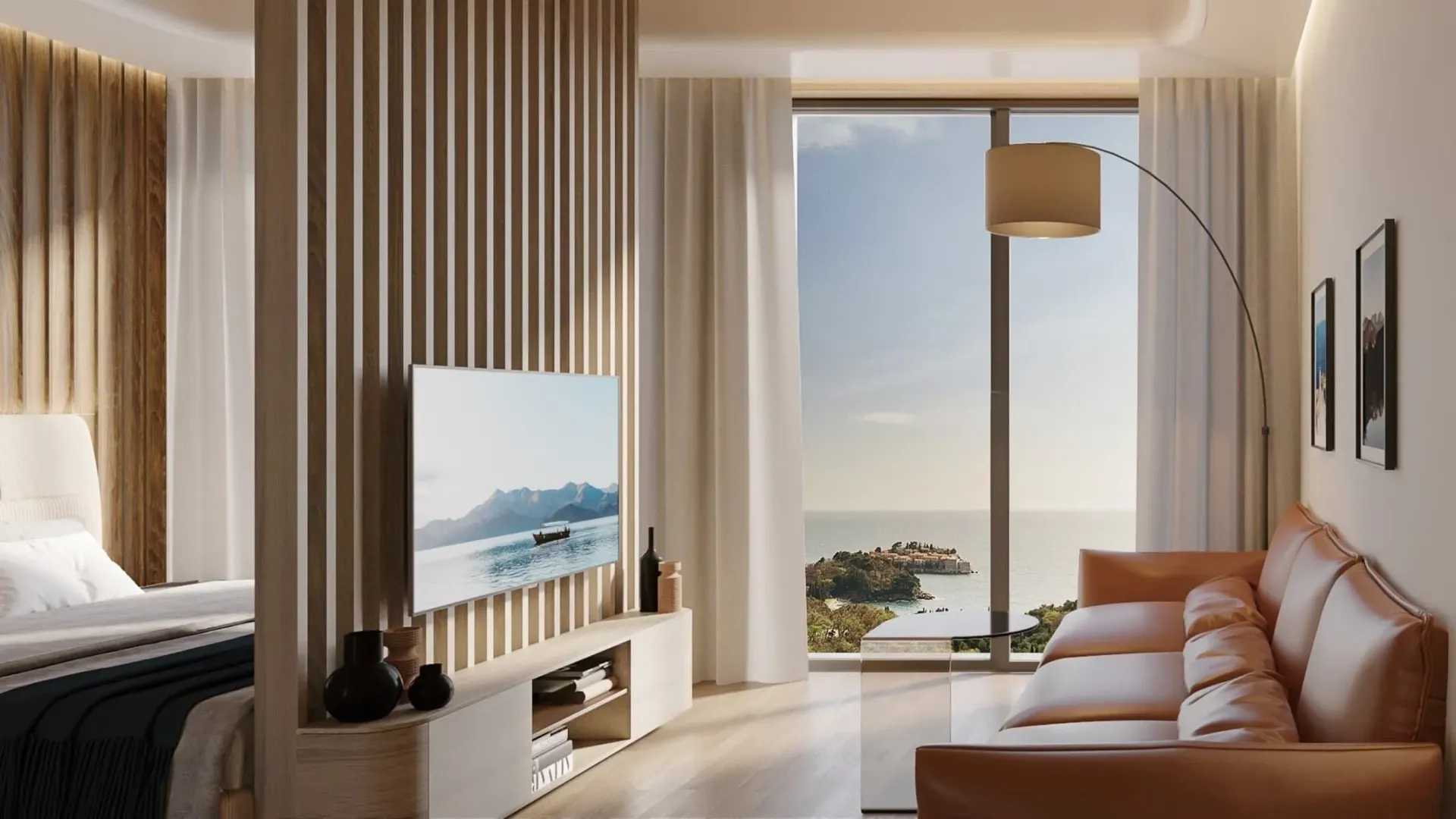Sale, two bedroom apartment, 157m², Sveti Stefan, Budva