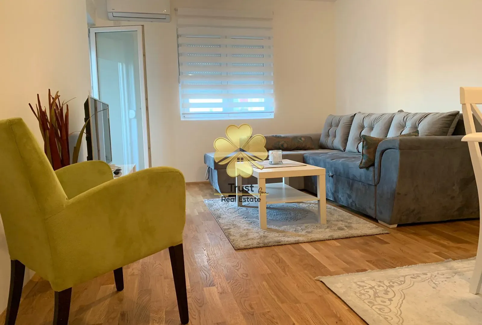 Izdavanje, jednosoban stan, 48m², Stari Aerodrom, Podgorica