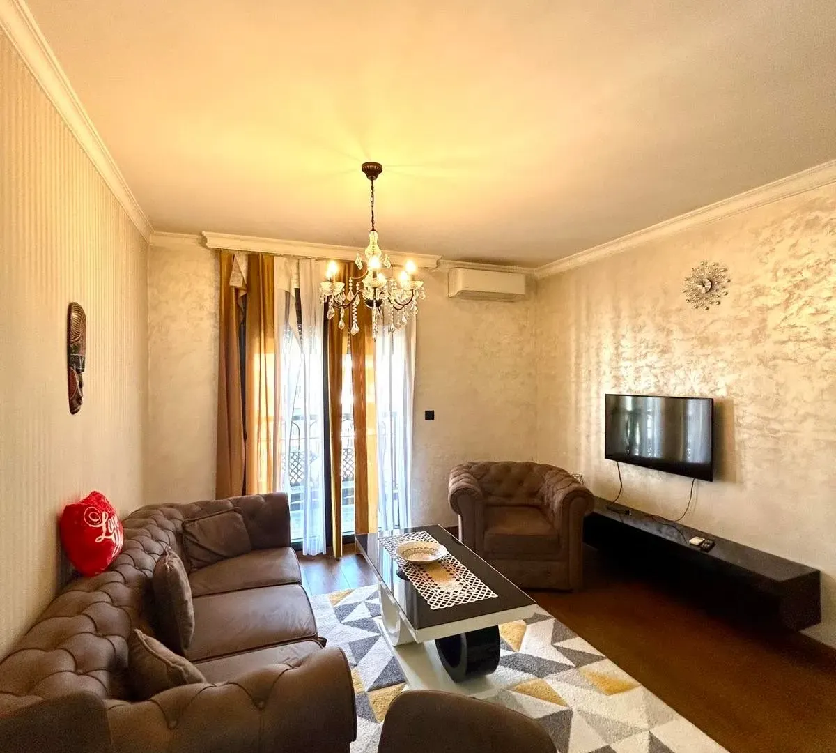 Rent, one bedroom apartment, 48m², Ljubović, Podgorica