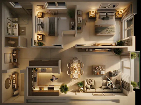 Sale, three bedroom apartment, 55m², Ledine, Beograd - image 13