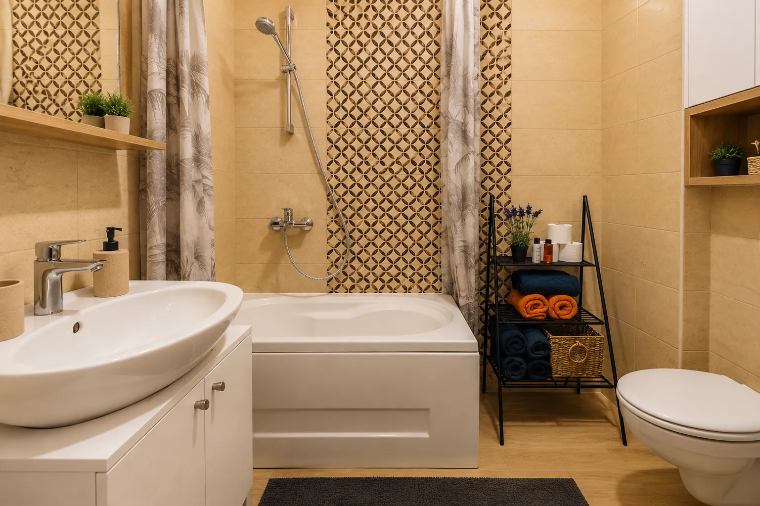 Rent, two bedroom apartment, 67m², Blok 9, Podgorica