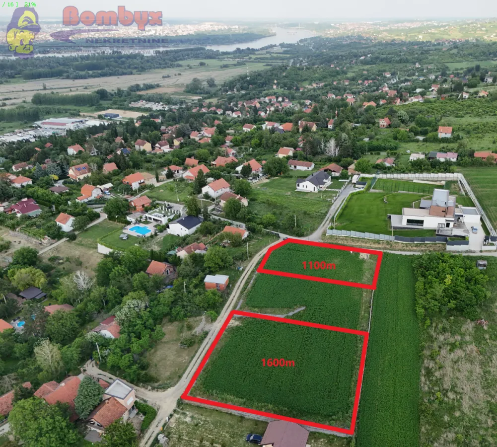 Prodaja, plac, 1100m², Rakovac, Novi Sad Sve Podlokacije