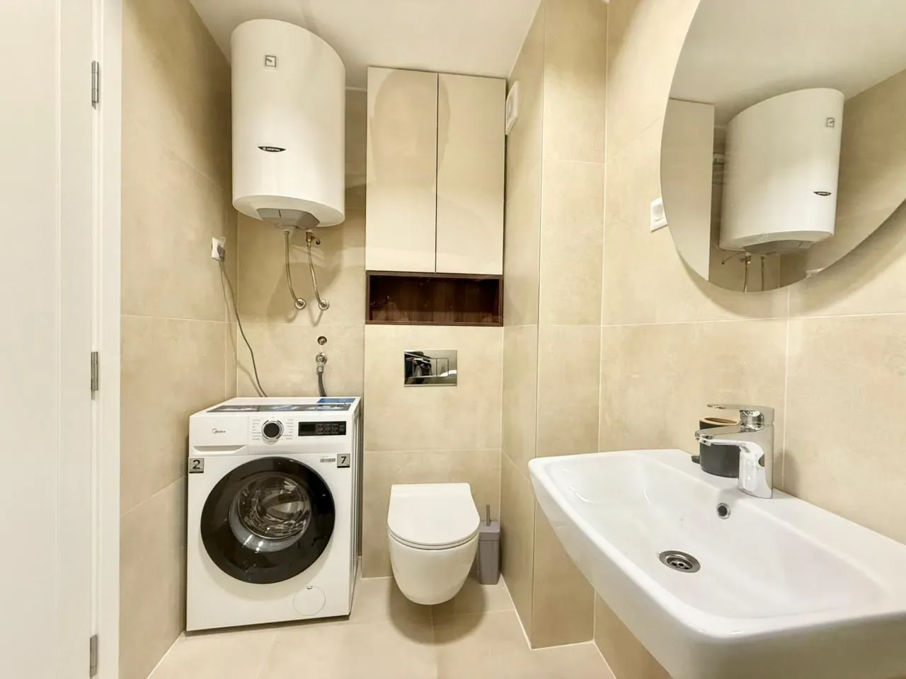 Rent, one bedroom apartment, 45m², Zabjelo, Podgorica
