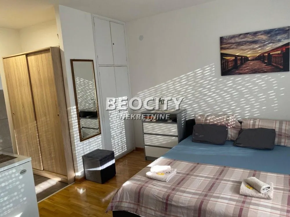 Rent, one bedroom apartment, 25m², Stari Merkator, Novi Beograd Sve Podlokacije