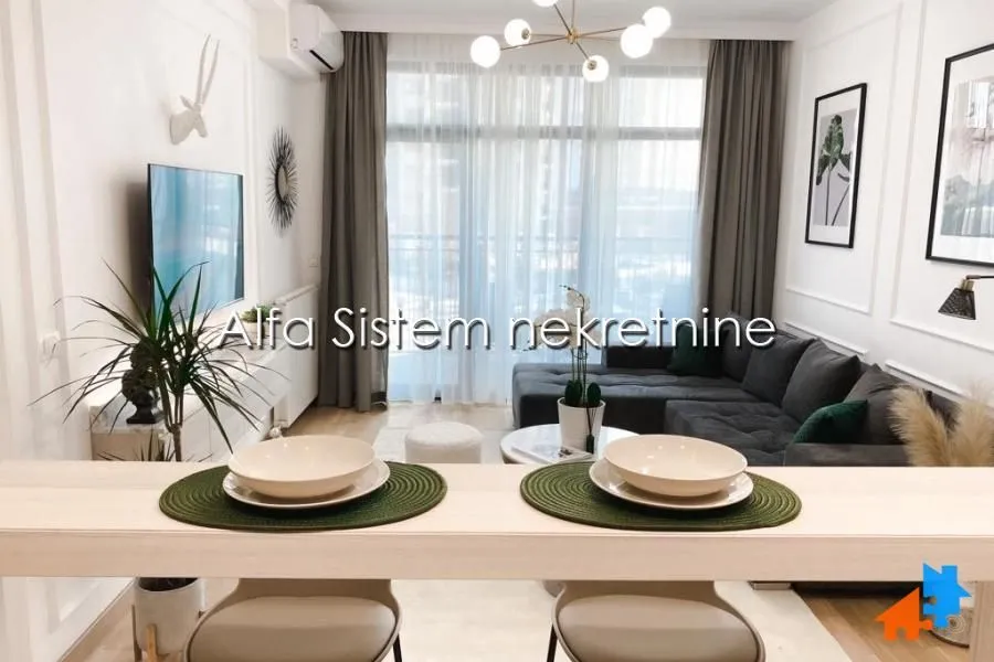 Rent, two bedroom apartment, 56m², Savski Venac, Beograd
