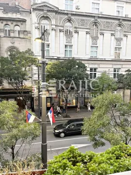 View from the terrace of the street and the old building facade across. - image 5