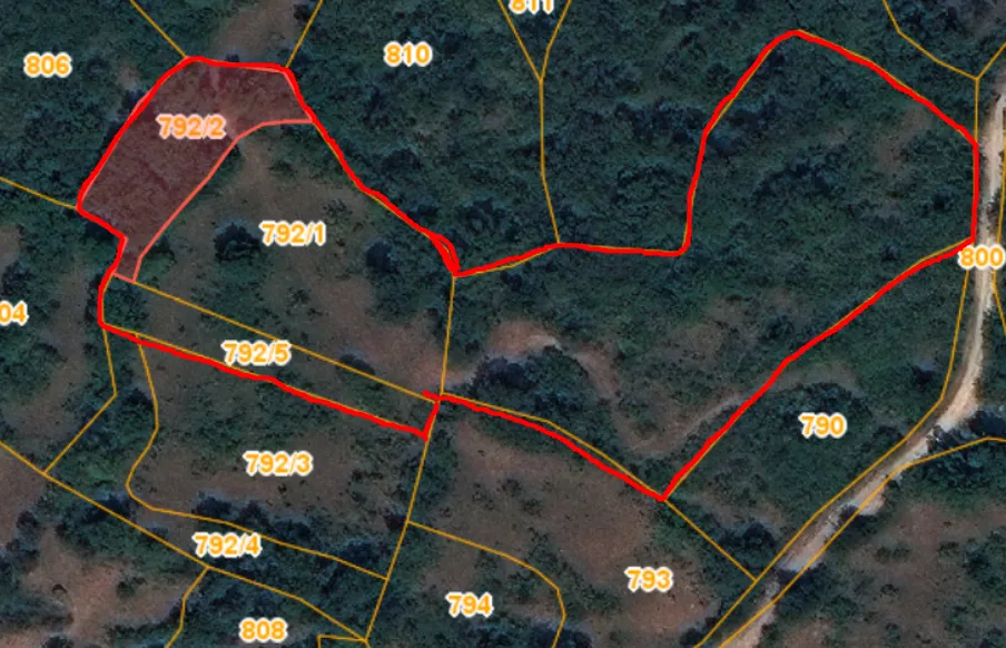 Prodaja, plac, 10386m², Mojdež, Herceg Novi