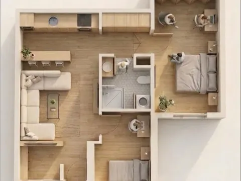Prodaja, dvosoban stan, 49m², Mirijevo 1, Mirijevo Sve Podlokacije - image 2