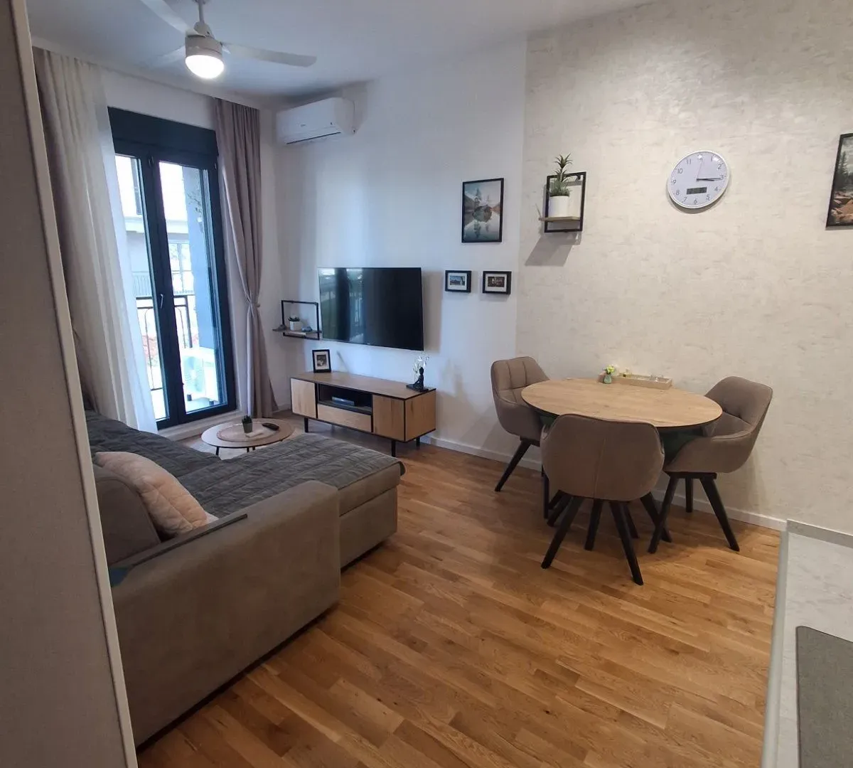 Izdavanje, jednosoban stan, 41m², Tološi, Podgorica