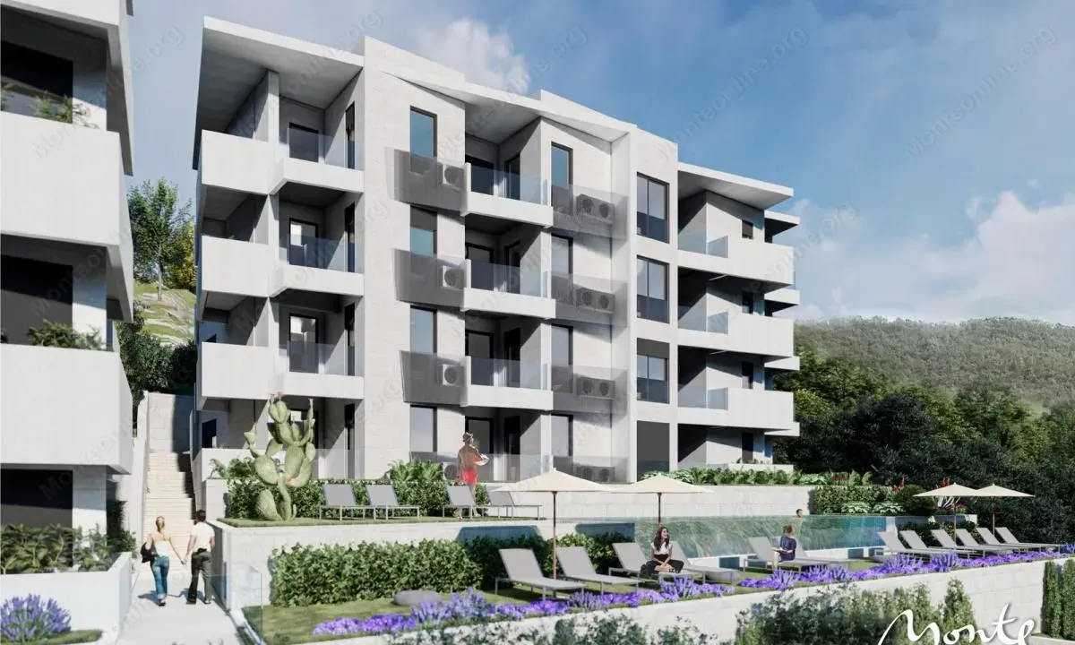 Sale, one bedroom apartment, 54m², Petrovac, Budva