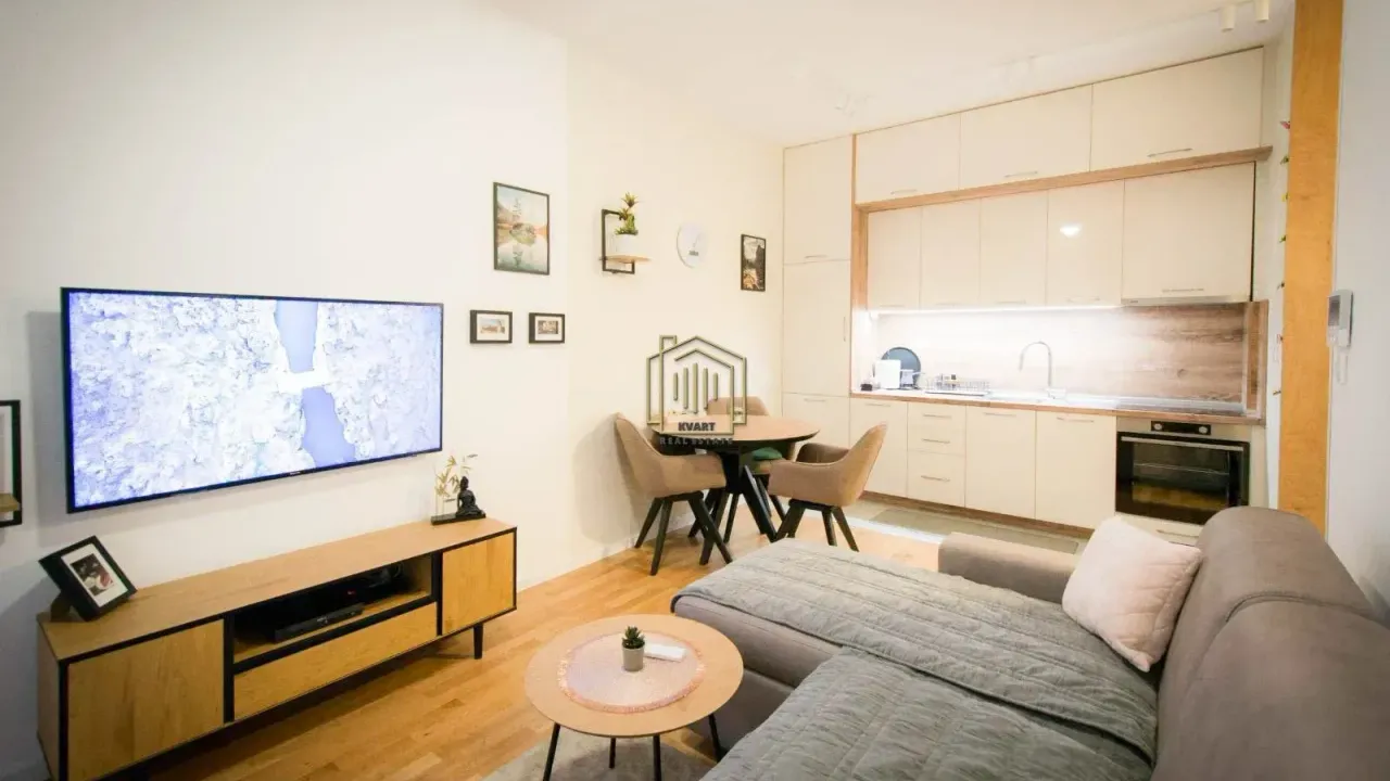 Rent, one bedroom apartment, 40m², Tološi, Podgorica