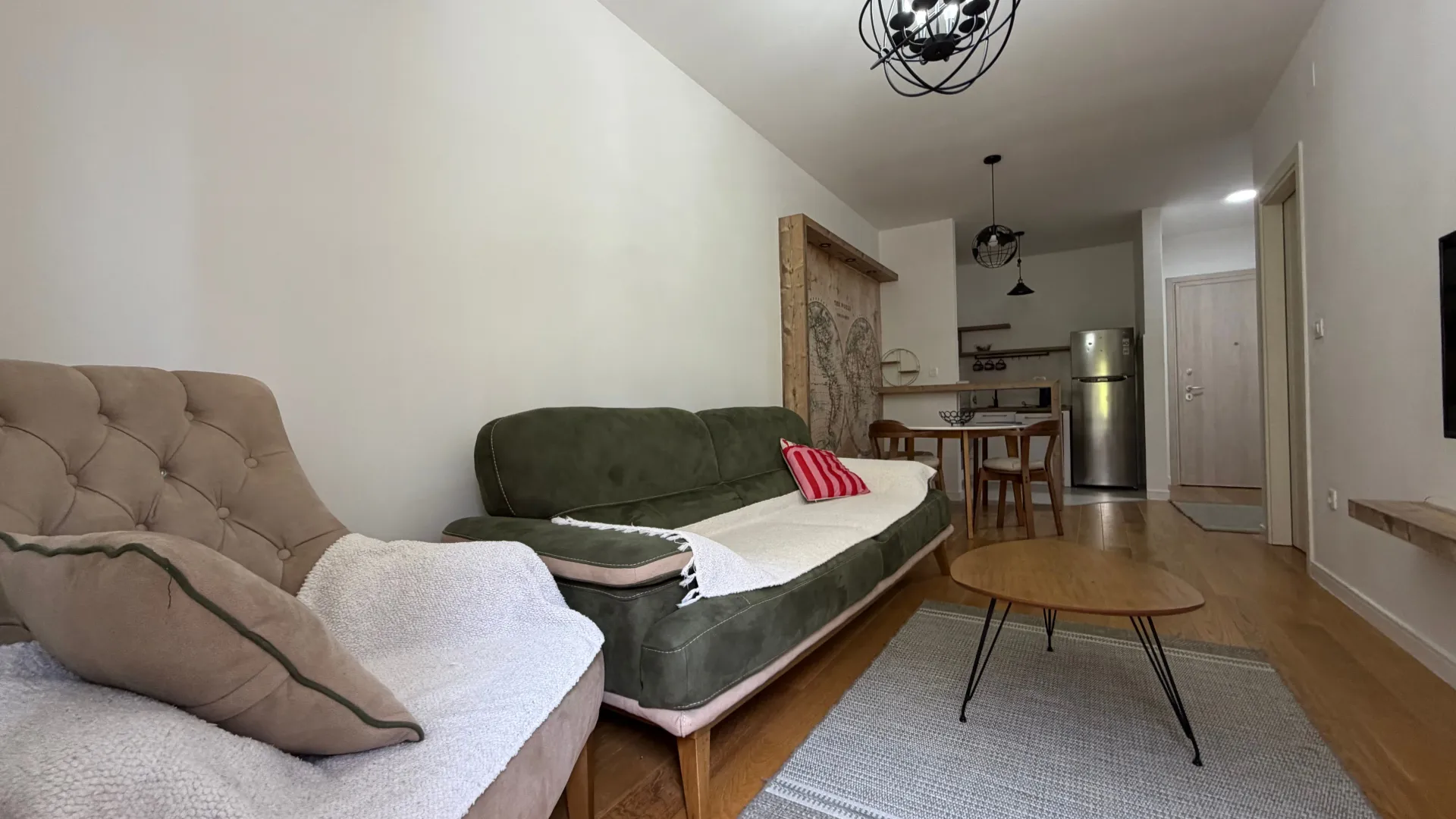 Rent, one bedroom apartment, 41m², Central Point, Podgorica