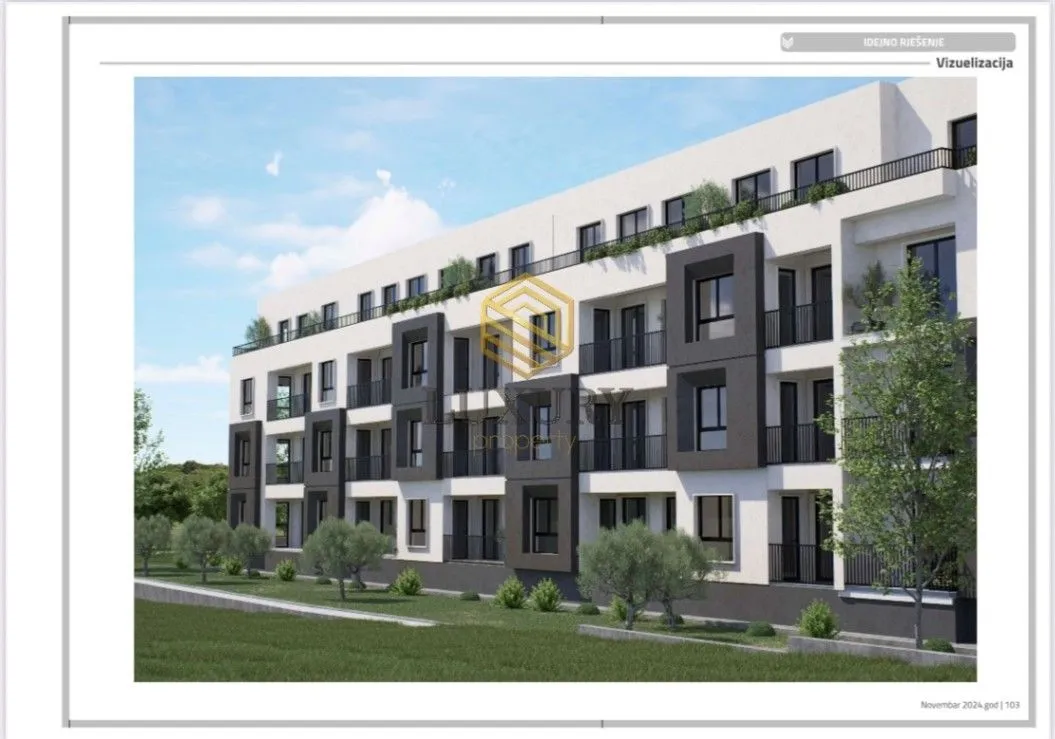 Prodaja, dvosoban stan, 62m², Zagorič, Podgorica