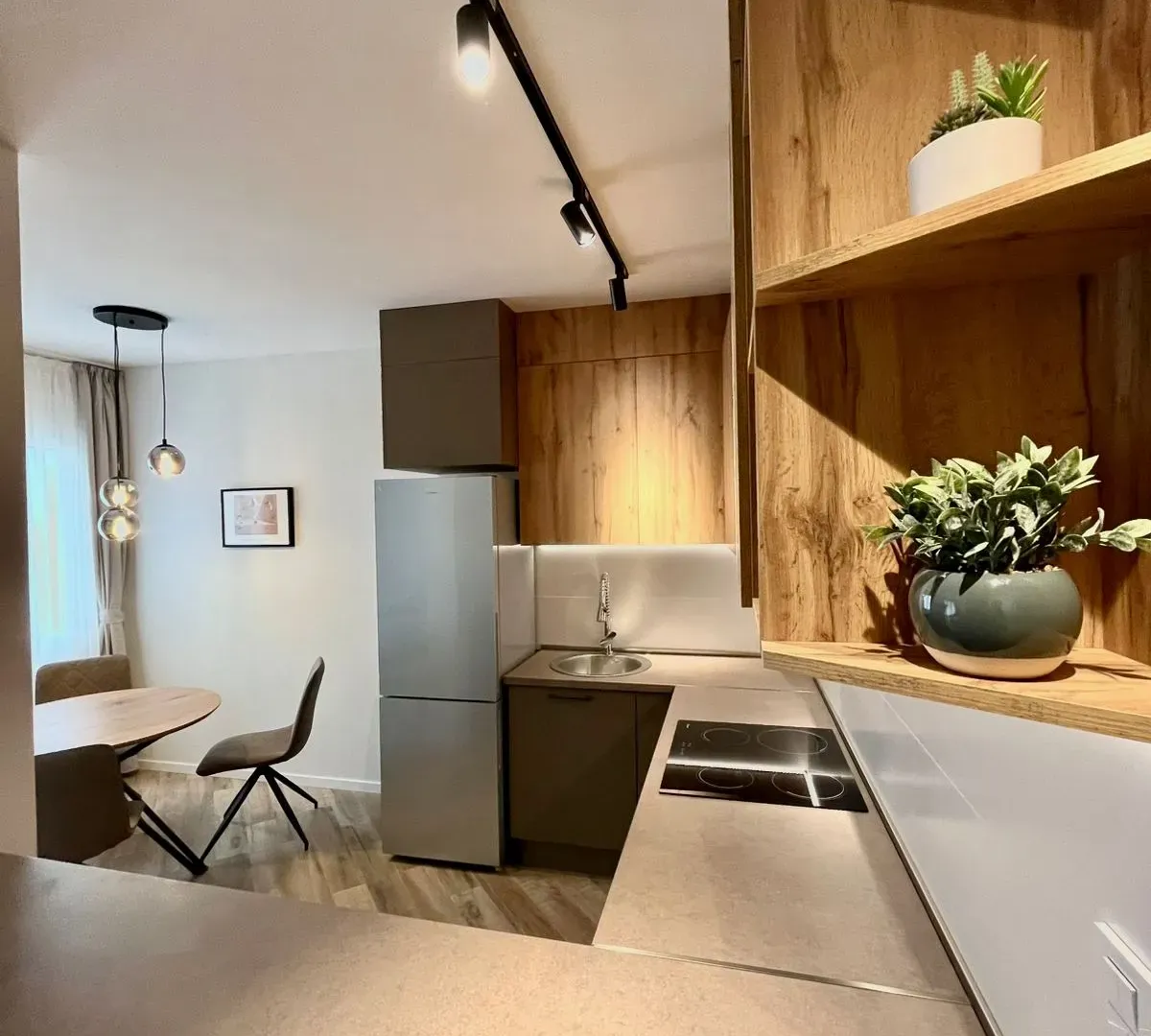 Izdavanje, dvosoban stan, 60m², Mažina, Tivat