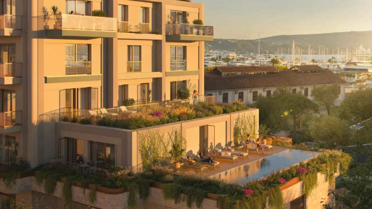 Sale, one bedroom apartment, 812m², Porto Montenegro, Tivat