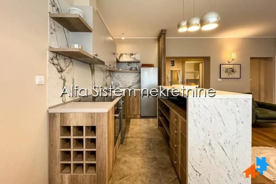 Rent, two bedroom apartment, 68m², Kalenić Pijaca, Vračar Sve Podlokacije