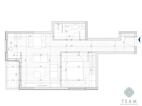 Prodaja, jednosoban stan, 49m², Zabjelo, Podgorica - image 4