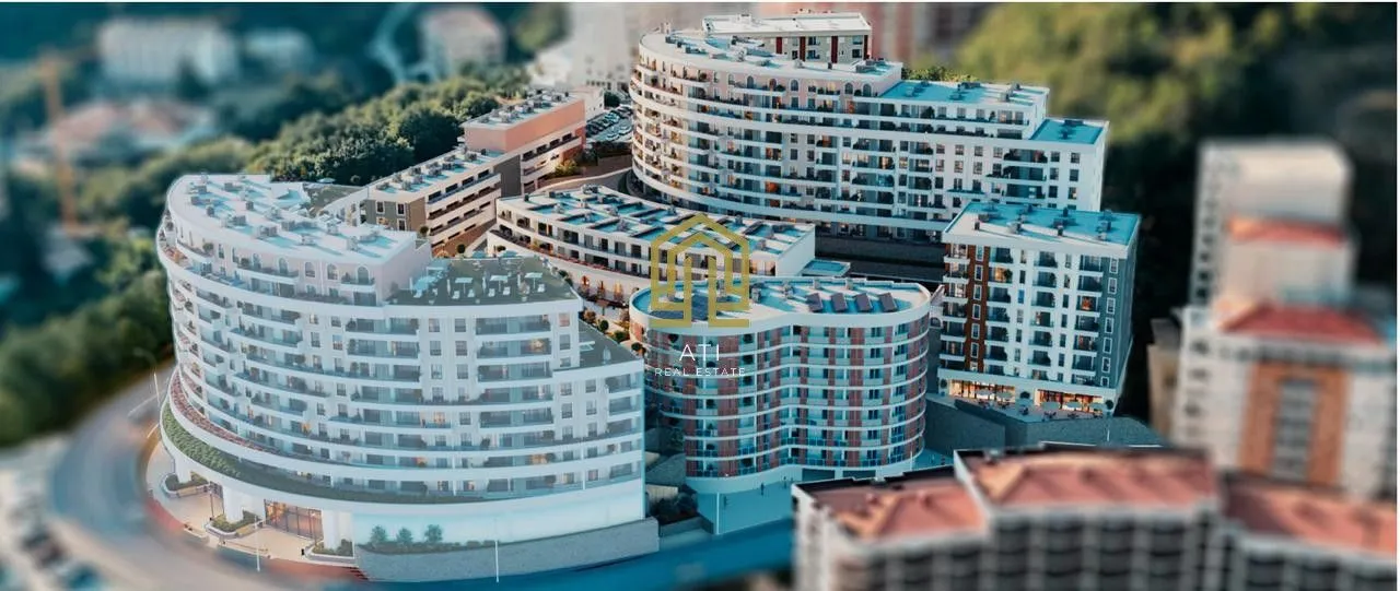 3D prikaz kompleksa stambenih zgrada.