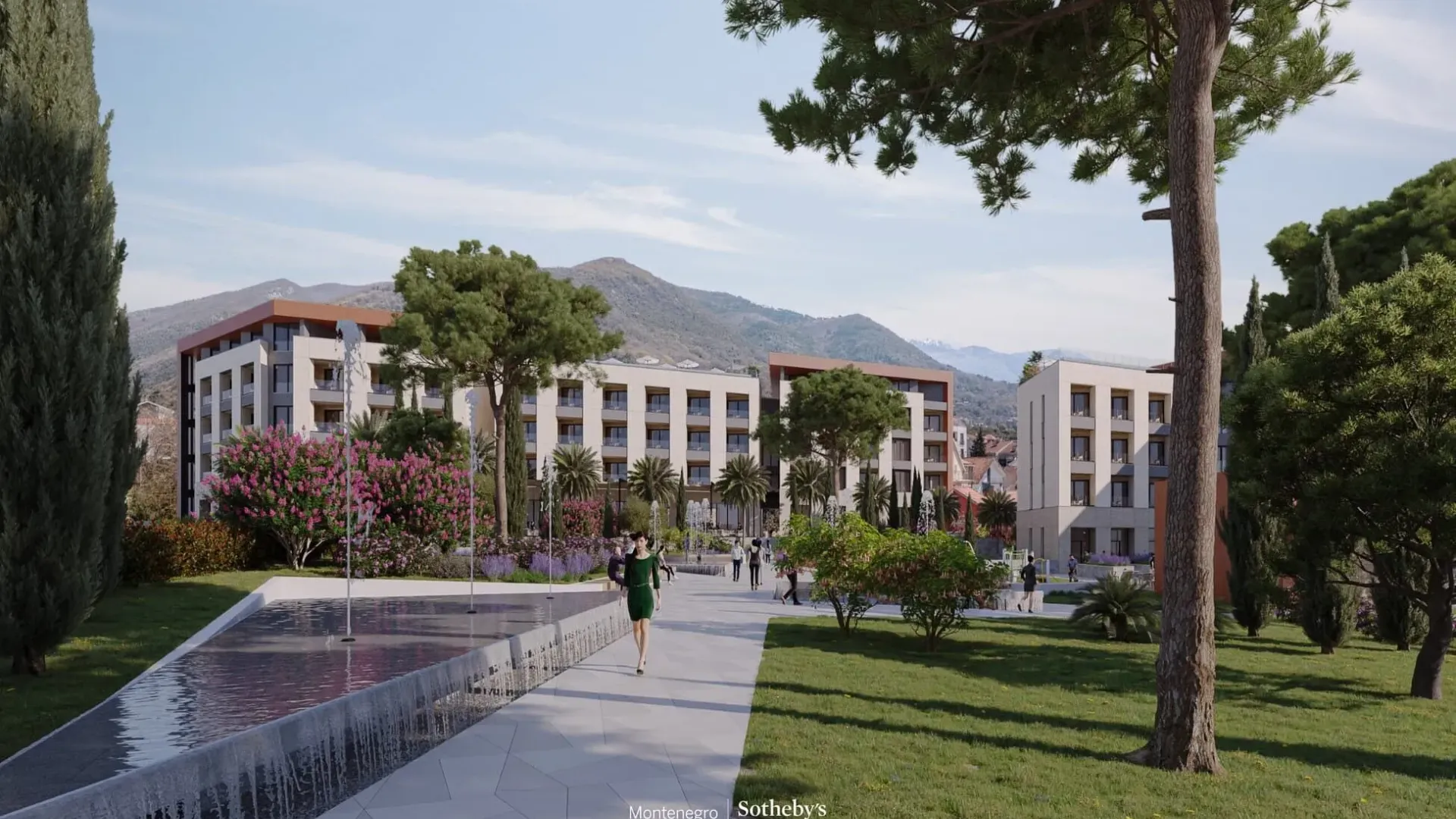 Prodaja, dvosoban stan, 107m², Tivat, Crna Gora