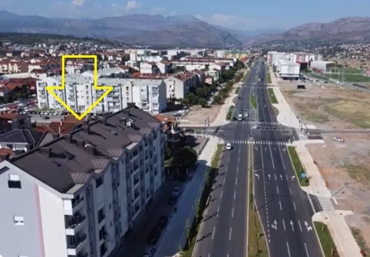 Prodaja, jednosoban stan, 44m², Stari Aerodrom, Podgorica