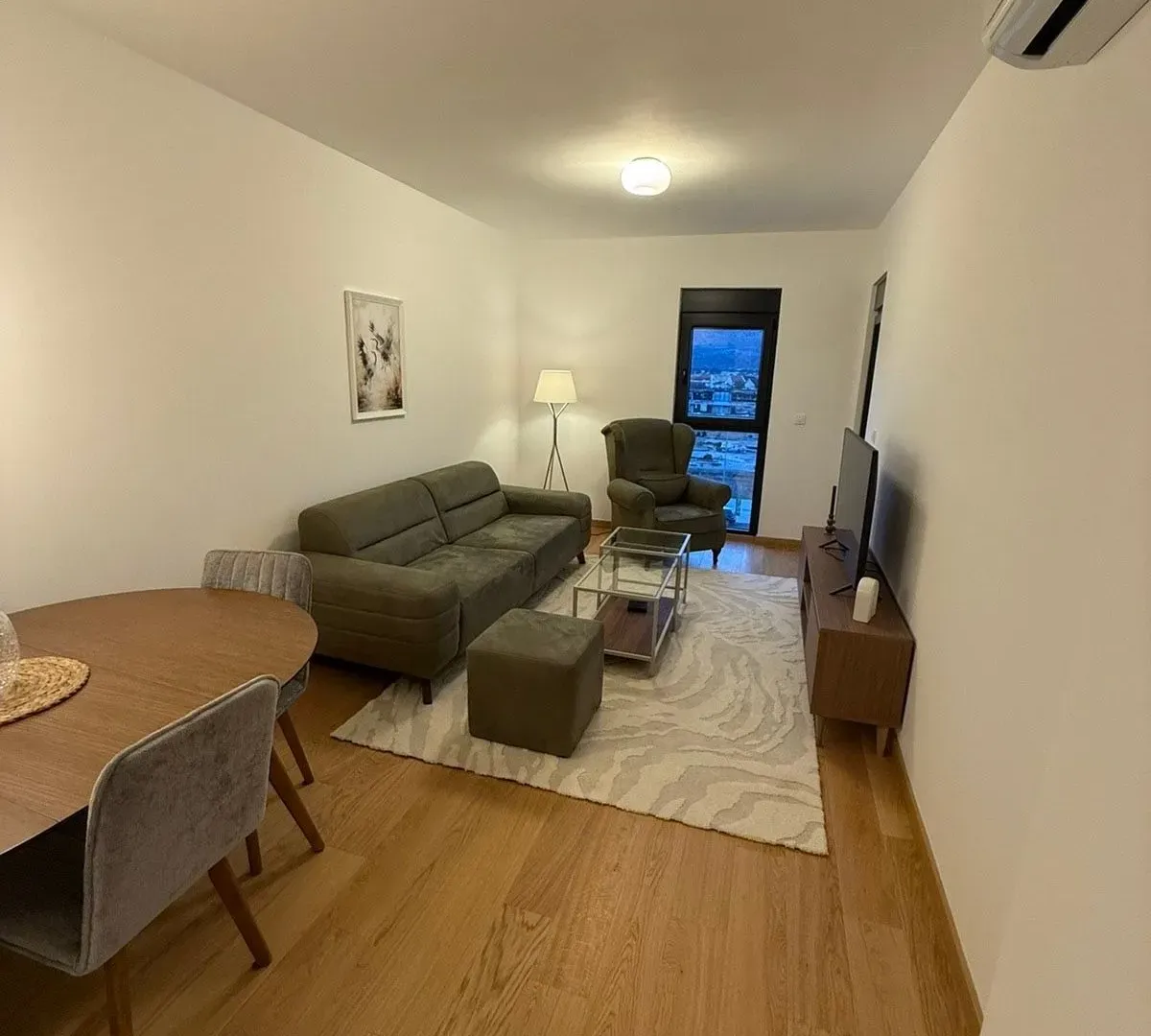 Rent, one bedroom apartment, 46m², City Kvart, Podgorica