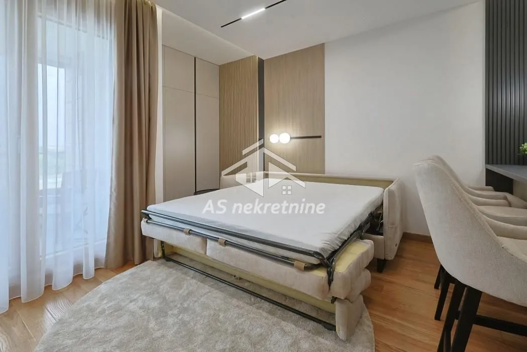 Rent, one bedroom apartment, 35m², Novi Beograd Blok 65, Novi Beograd Sve Podlokacije