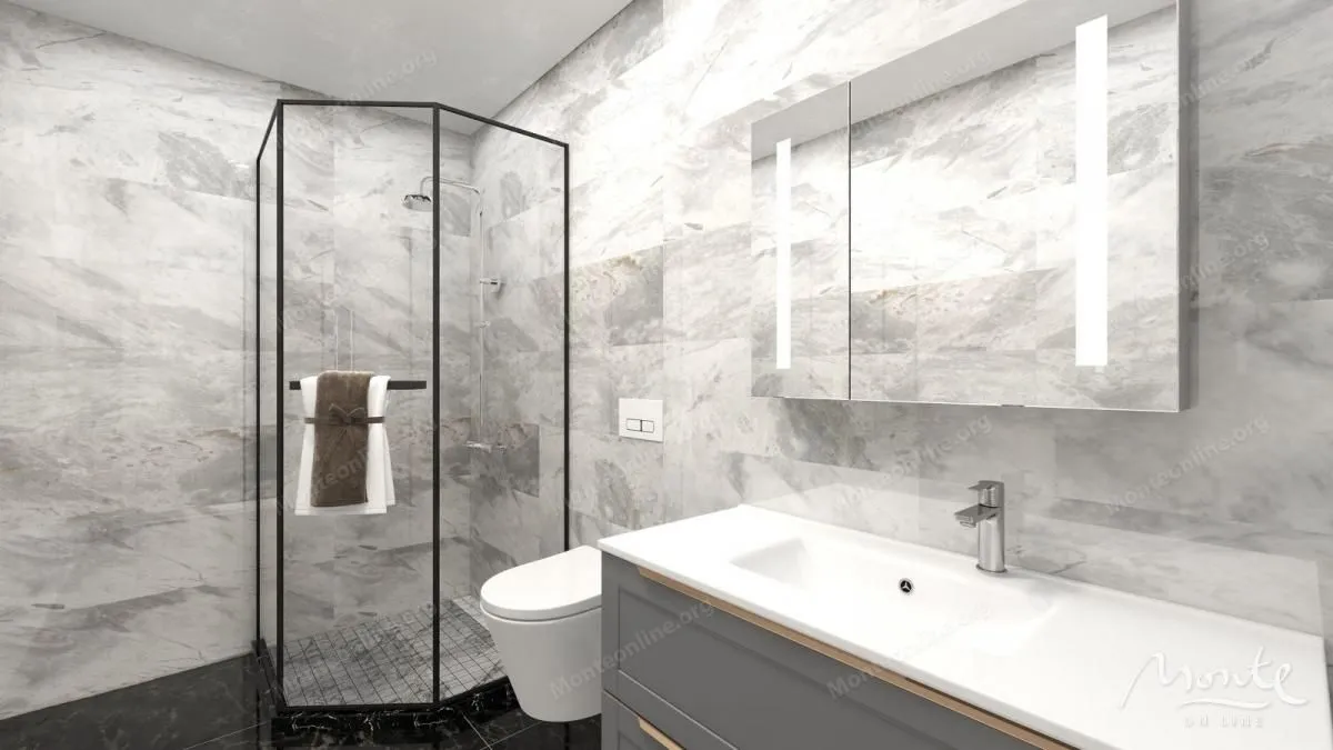 Sale, one bedroom apartment, 55m², Sutomore, Bar
