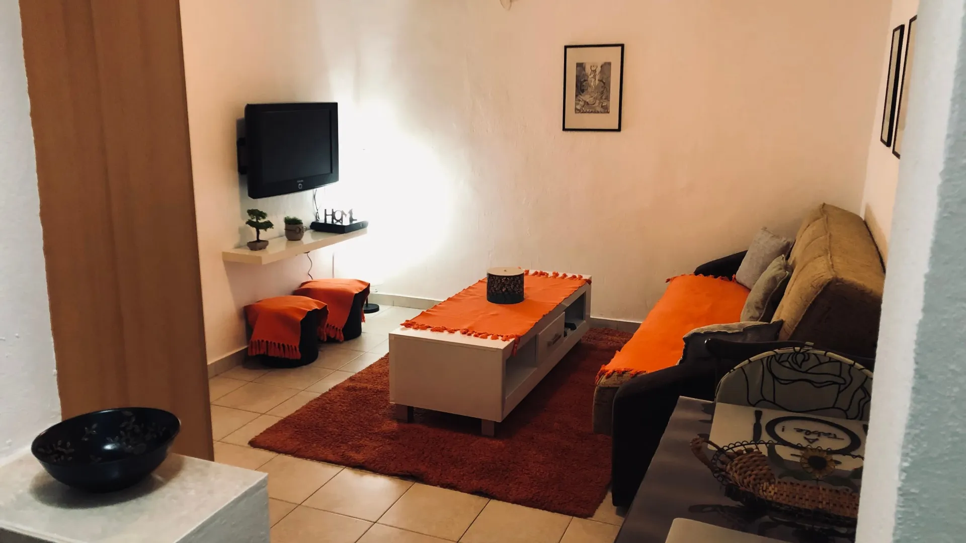 Rent, one bedroom apartment, 25m², Konik, Podgorica