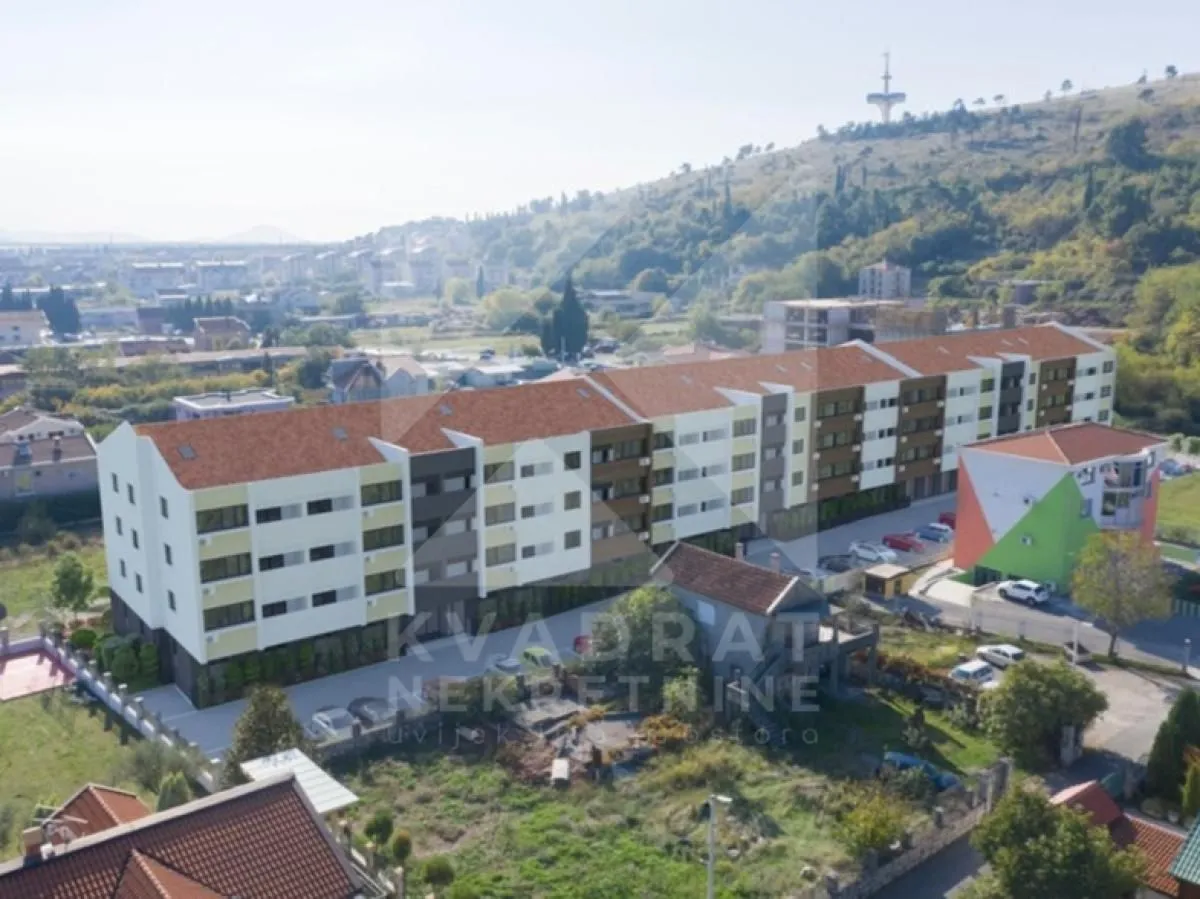 Prodaja, jednosoban stan, 48m², Zabjelo, Podgorica