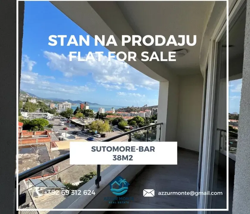 Prodaja, stan, 38m², Sutomore, Bar