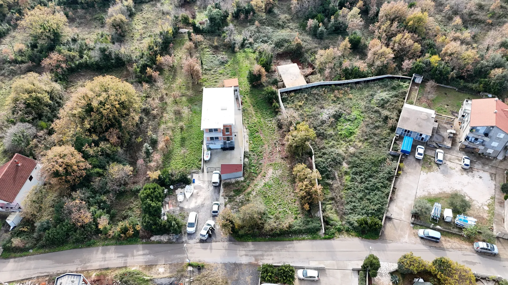 Prodaja, plac, 1233m², Đuraševići, Tivat