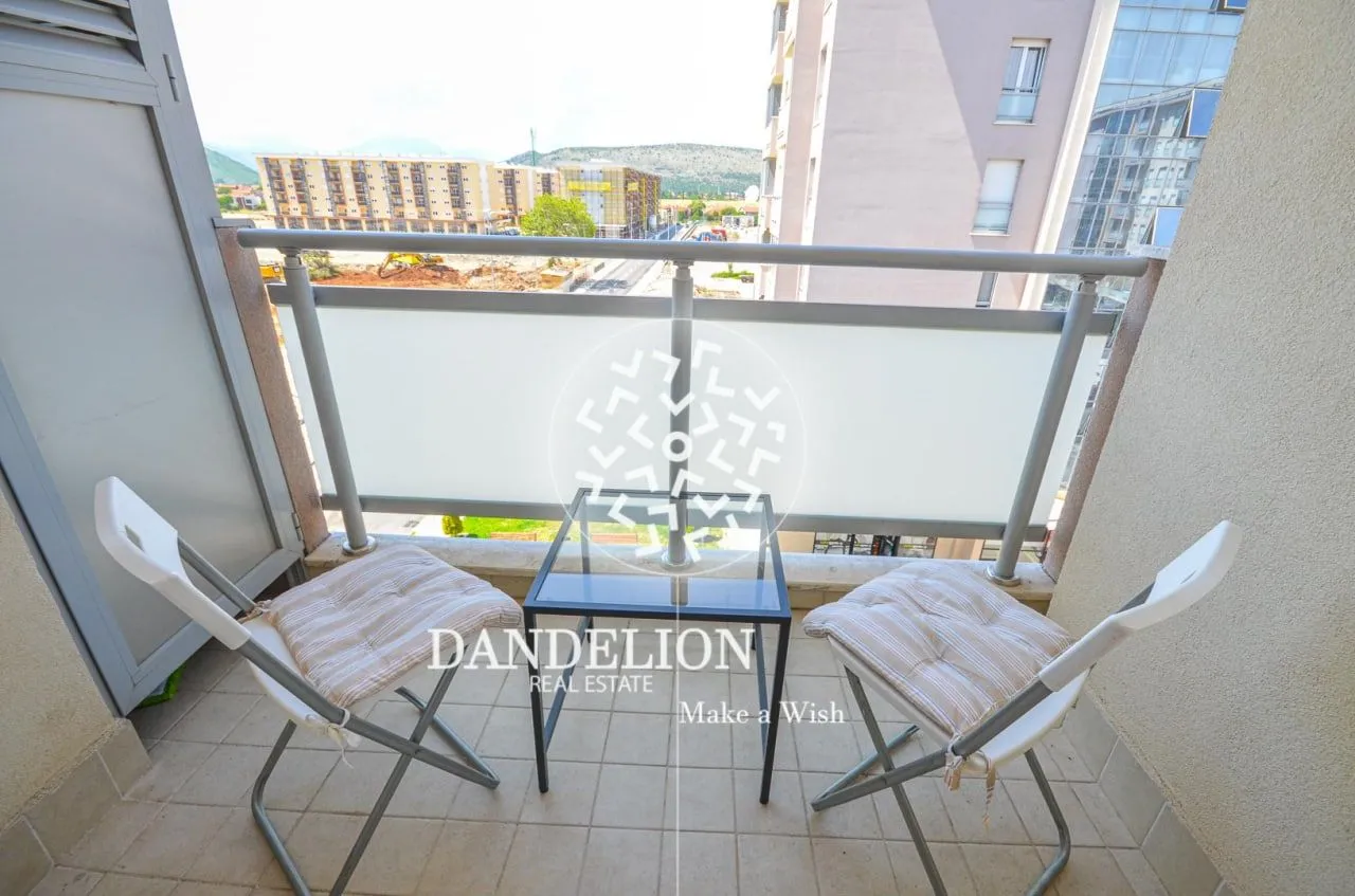Rent, one bedroom apartment, 42m², City Kvart, Podgorica