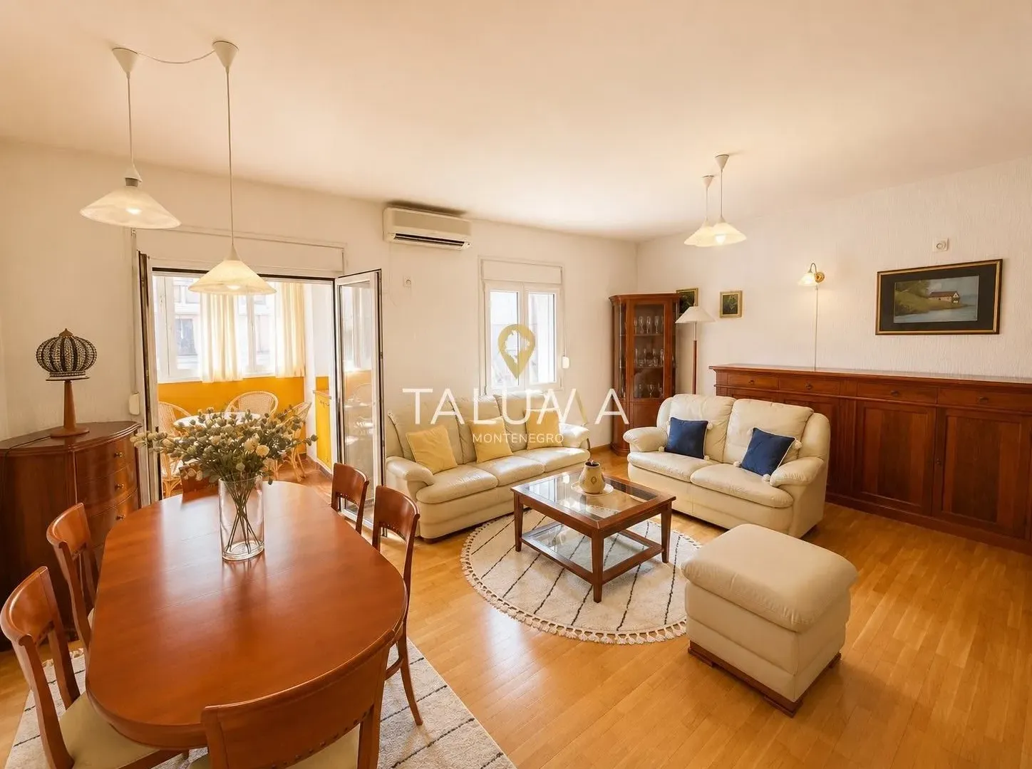 Rent, one bedroom apartment, 56m², Momišići, Podgorica