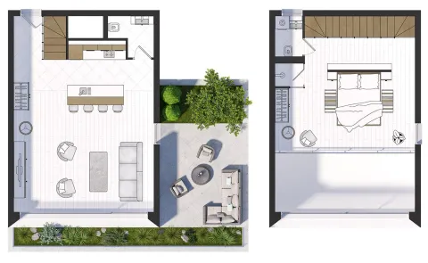Rent, one bedroom apartment, 59m², Central Point, Podgorica - image 1365