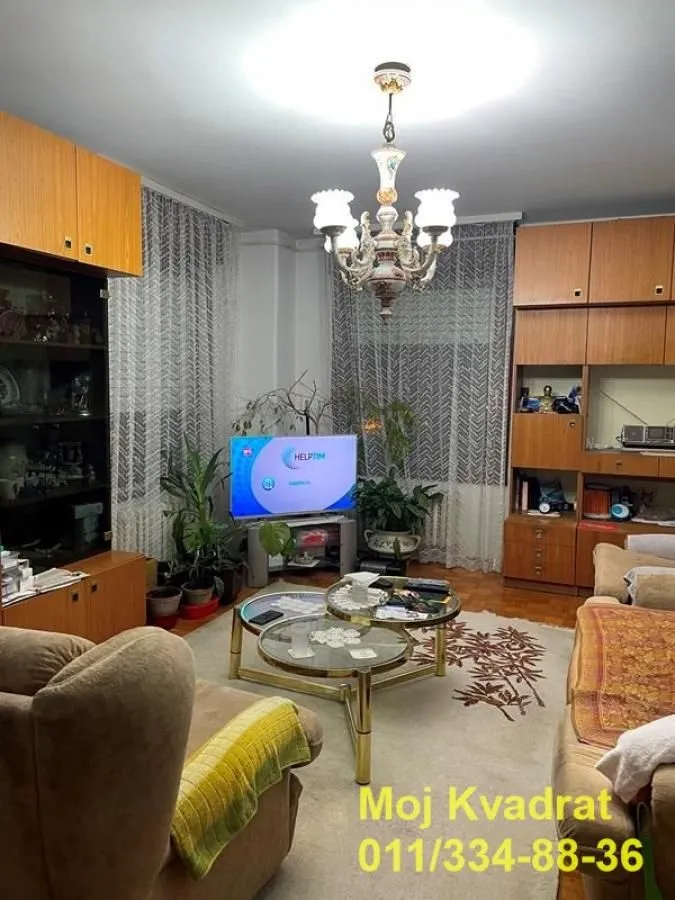 Sale, three bedroom apartment, 77m², Novi Beograd Blok 34, Novi Beograd Sve Podlokacije