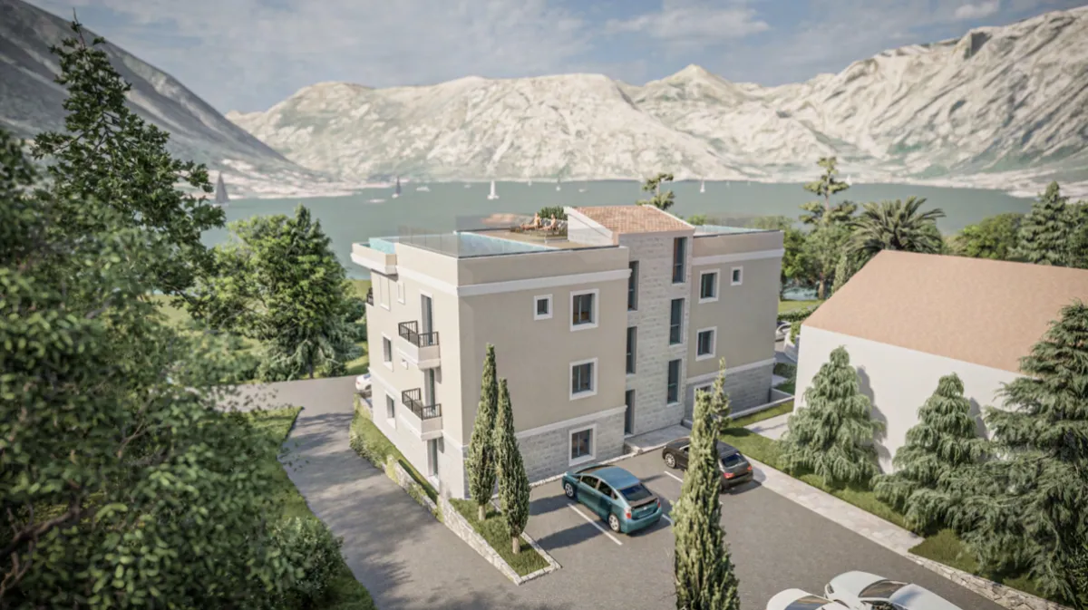 Prodaja, dvosoban stan, 104m², Dobrota, Kotor