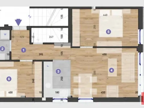 Prodaja, dvosoban stan, 57m², Telep, Novi Sad Sve Podlokacije