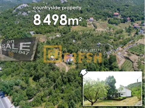 Sale, land lot, 8498m², Cetinje, Crna Gora