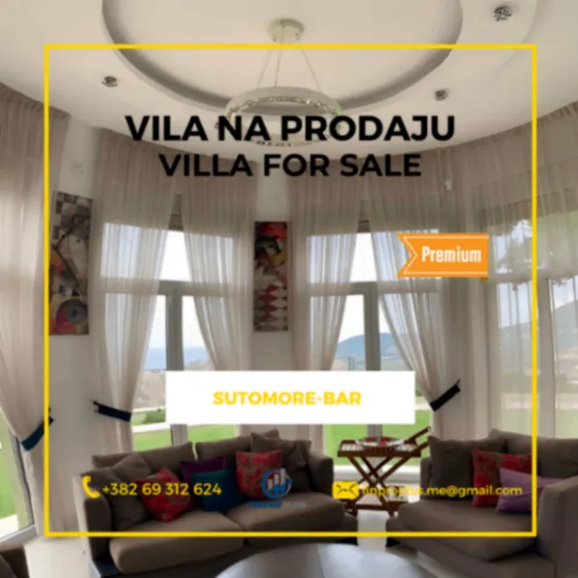 Prodaja, kuća, 370m², Sutomore, Bar