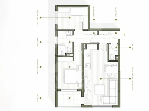 Prodaja, dvosoban stan, 66m², Zabjelo, Podgorica - image 7