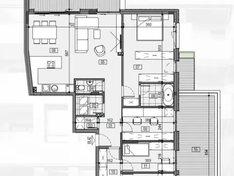 Sale, apartment, 153m², Palilula, Niš - image 4