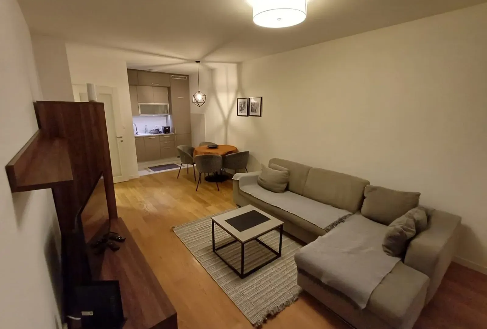 Rent, one bedroom apartment, 49m², Central Point, Podgorica