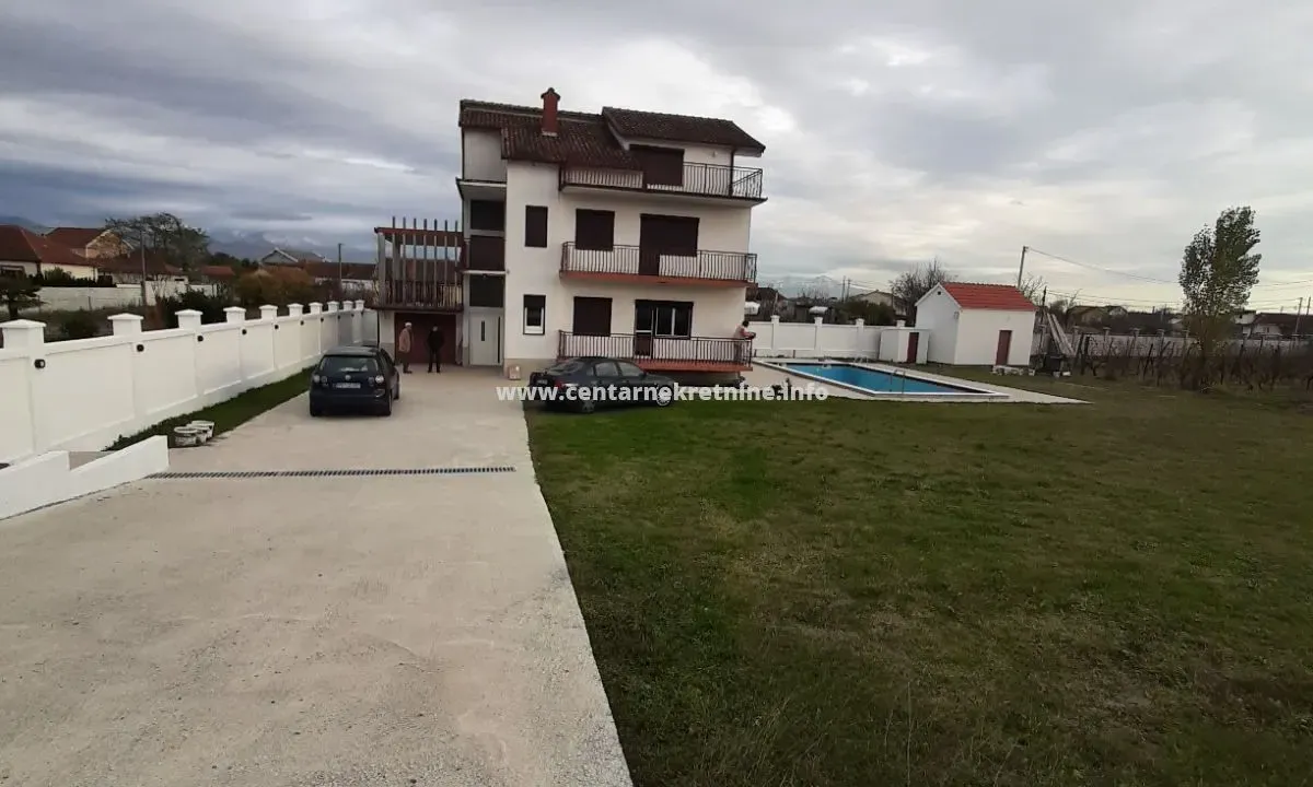 Rent, house, 350m², Zeta, Podgorica